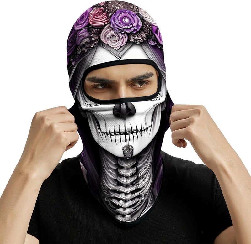 Obacle Balaclava Face Mask Men Women Lightweight for Ski Hunting Cycling Fishing - Image 2